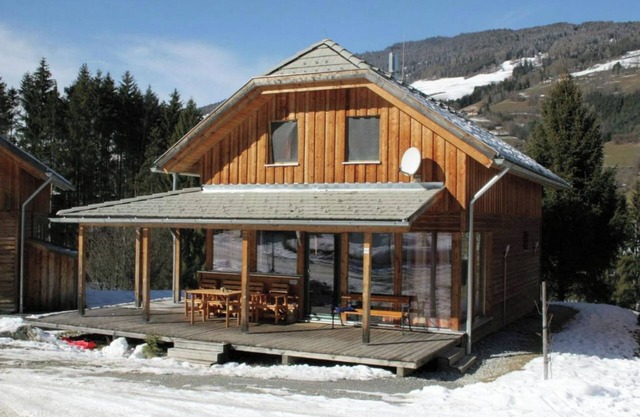 Beautiful wooden chalet near ski area with sauna