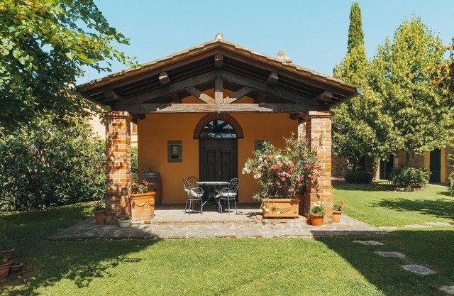 Chalet con piscina en Cortona