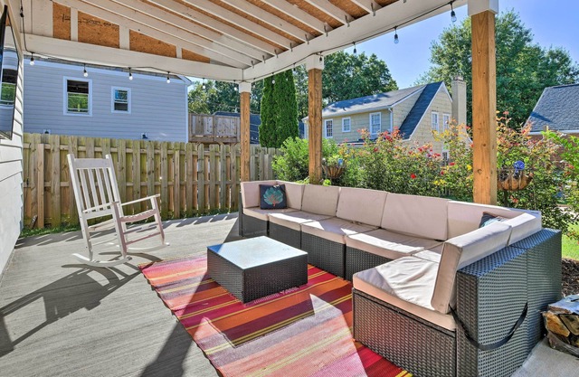 Charlotte Home w/ Patio & Fire Pit: 2 Mi to Dtwn!
