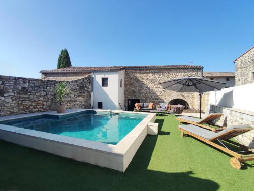 Charmante maison provençale proche d'Uzès