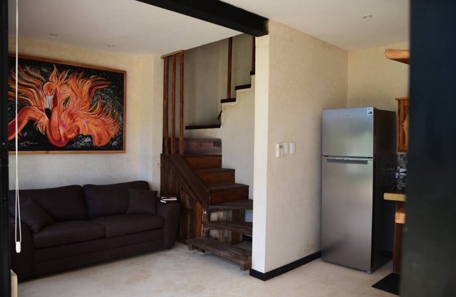 Acogedor Apartamento de 1 Habitación en Río Lagartos. Rooftop y Muelle Privado-F