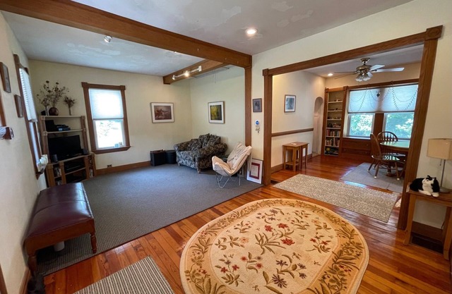 Charming bungalow in historic Titusville with screened in porch.