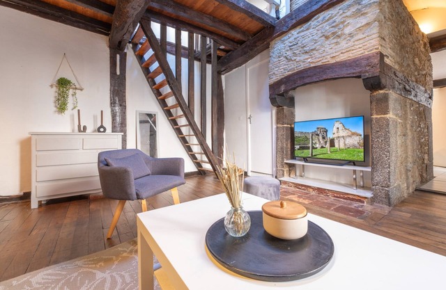 Charming duplex apartment in the historic heart of Rennes.