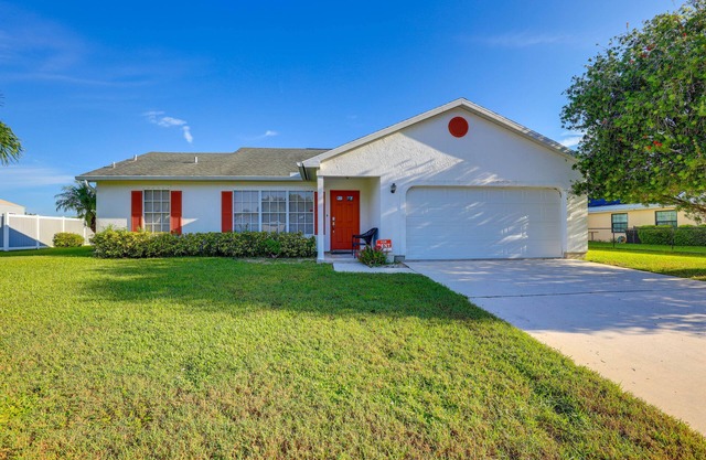 Charming St Lucie River Retreat w/ Pool & Dock!