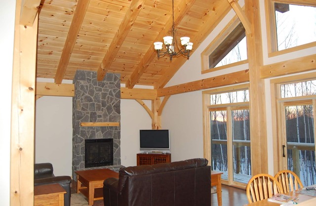 Encantador, enmarcado de madera, Chalet de montaña