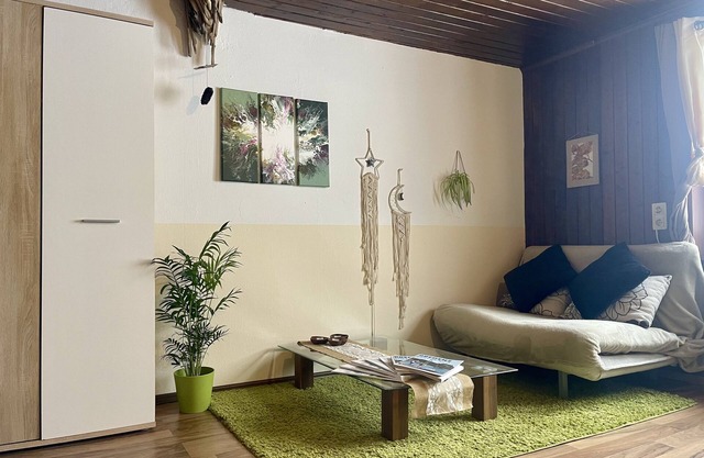 Encantador apartamento con vistas a los Alpes.