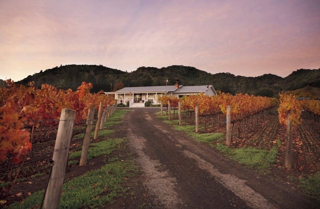 Encantador, bien situado, 6. 4 Acre Napa Valley Home con Vistas