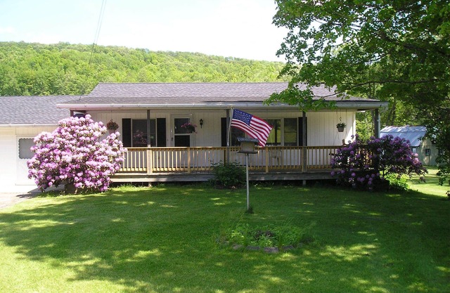 Charming Wellsboro Cabin w/Magnificent Views/AC/WiFi /5 mins to Center of Town