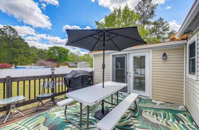 Coastal Escape w/ Grill, Yard, Fire Pit & Decks!