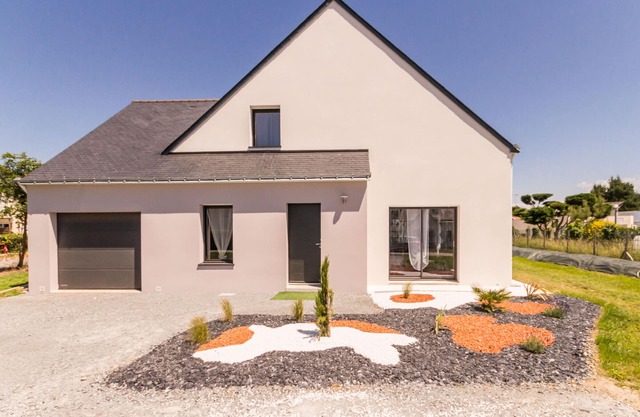 Casa contemporánea cerca del mar con jardín, vistas y WiFi en Presqu’île Guérandaise