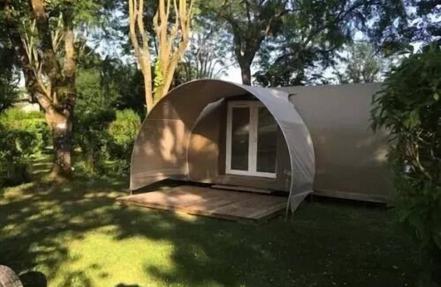Camping Au Bois Dormant *** - Coco Sweet 3 habitaciones 4 personas sin baño