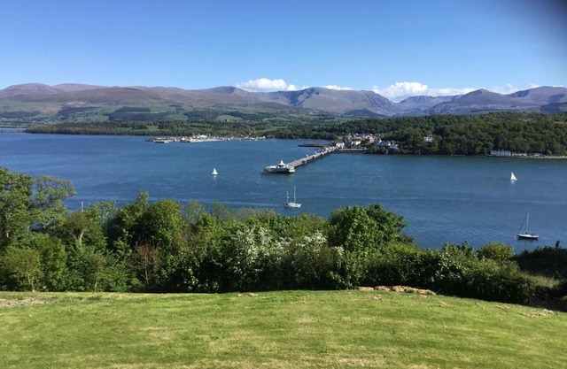 Coed y Berclas guest room, wonderful view