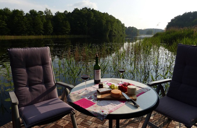 cómodo apartamento en el lago en la proximidad Spreewald para relajarse, pesca, ...