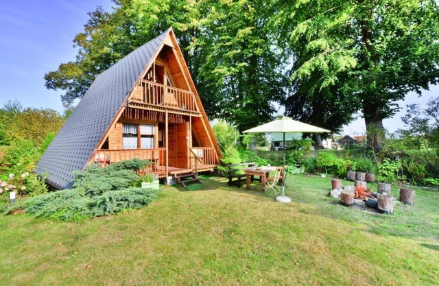 Casa junto al lago Jamno ideal para surfistas