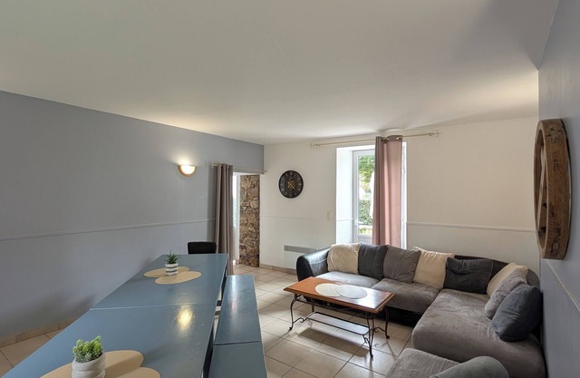 Comfortable individual lodgings in a natural setting.
