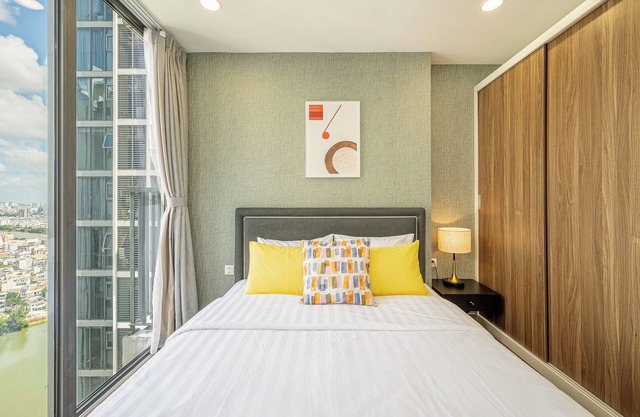 Cool and New 3Brs Apartment - Amazing view - Free Pool&Gym - D7