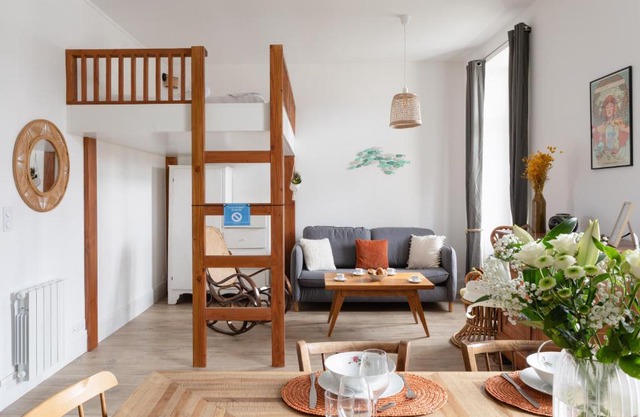Coquillages et Crustacés - Apt avec balcon vue mer