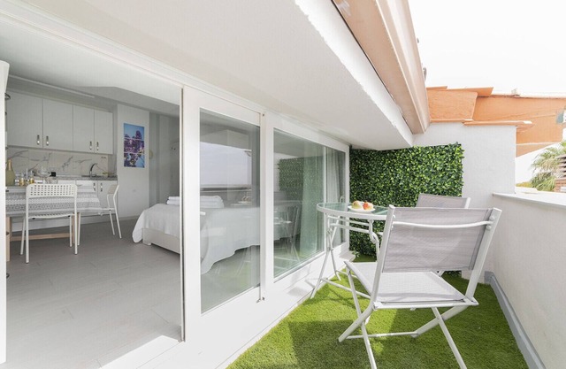 Buhardilla con terraza acogedora