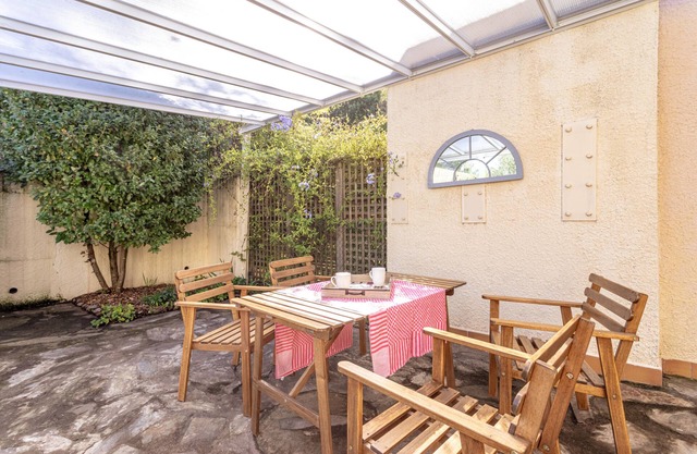 Piso 'Côté Jardin' con vistas, terraza y jardín, a 2 minutos del centro de Céret