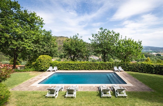 Cabaña con piscina privada