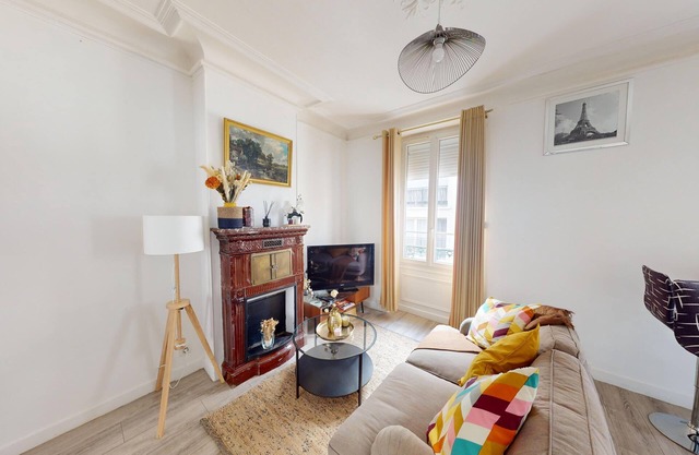 Acogedor Apartamento con Encanto Parisino y Diversión en Disneyland