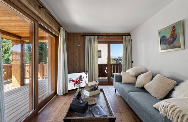 Apartamento de lujo a pie de pistas en Courchevel