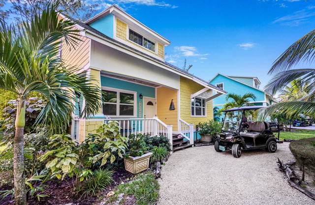 Cozy Cove Cottage en la tranquila calle sin salida 400 de la hermosa playa de arena blanca