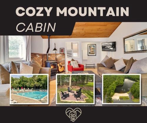 Cozy Mountain Cabin- Near Lake & Pet-friendly