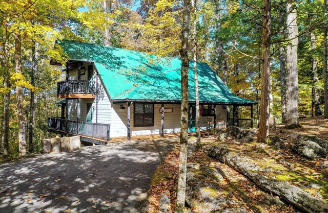 Cozy mountain home ! This home is elderly friendly. Has nature at your back door