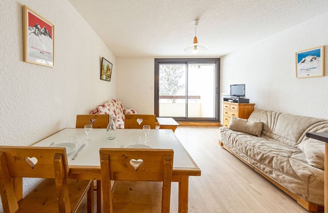 Estudio acogedor 29m² para 4 pers, cerca pistas, balcón sur