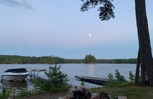 Cozy Waterfront Cabin on Little Sebago W/ Paddleboards, Kayaks, Canoe, Fire-pit