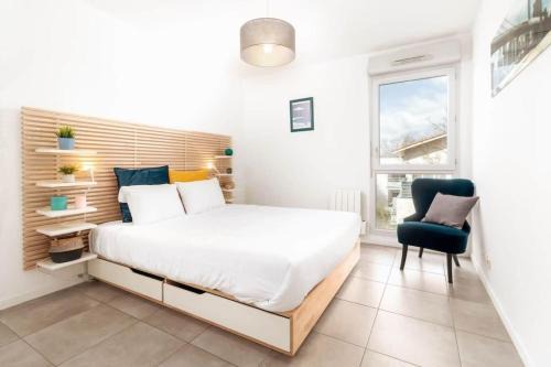 Daurade Balcon Parking free - Bus proche centre