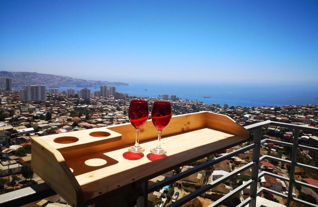 Depto Valparaíso con Vista al Mar y a la Bahía de Valparaíso
