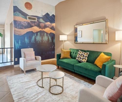 Desert Oasis with Pool and Games