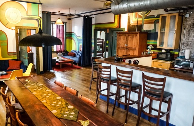 Apartamento de 3 dormitorios de diseño - Historic Fire House Loft