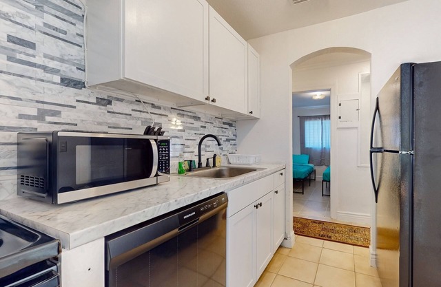 Dog-friendly house near town with backyard fruit trees, patio, W/D, & central AC