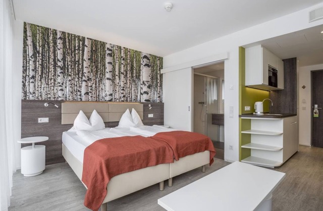 Habitación doble con ducha y aseo - Eco Suite Hotel