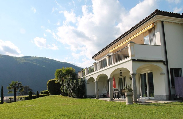 Sueño chalet con piscina en el lago de Lugano en Morcote