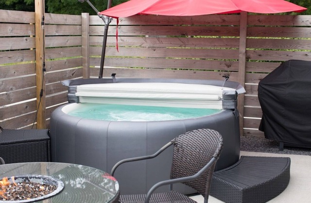 Eclipse: Hot tub and billiards in Downtown Geneva