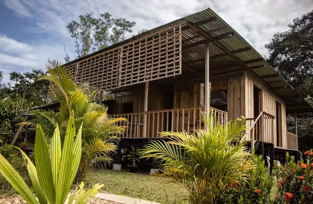 El Nido cabaña tranquila con piscina y chef