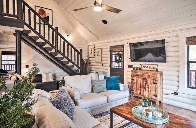 Enchanting Forested Cabin w/ Fire Pit & Grill