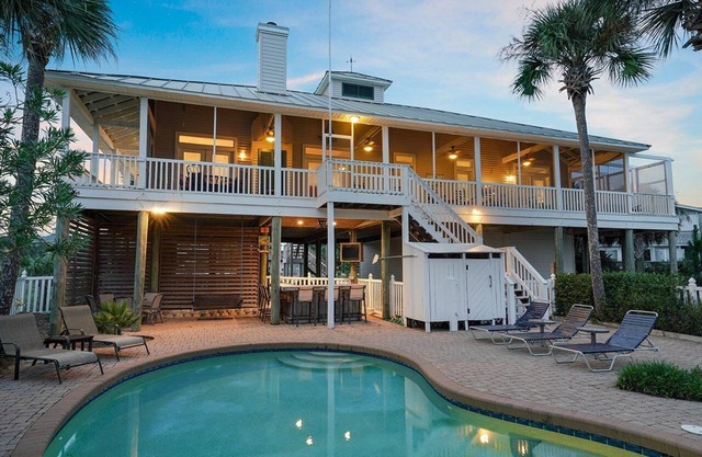 Endless Summer - Home in Prestigious Community with Gulf Views & Secluded Pool Area