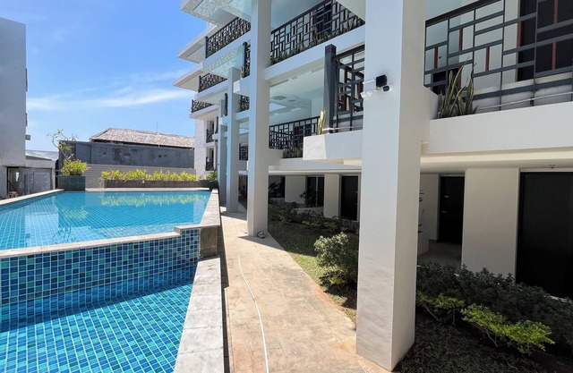 Exclusive 2BR Apartment (No Kitchen) with Balcony at Skales Residence Nusa Dua Bali