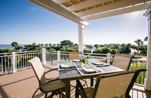 Villa de nivel superior en Seabrook Island con magníficas vistas al mar