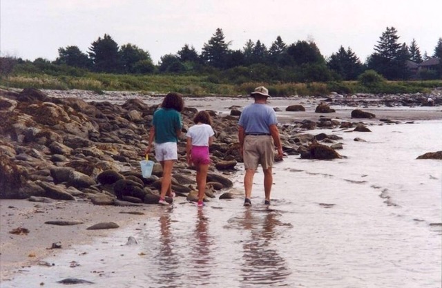 Familia escapada. A sólo unos pasos del océano!