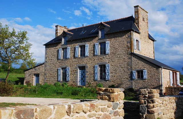 Casa de la familia, entre Saint Malo y el Mont Saint-Michel.