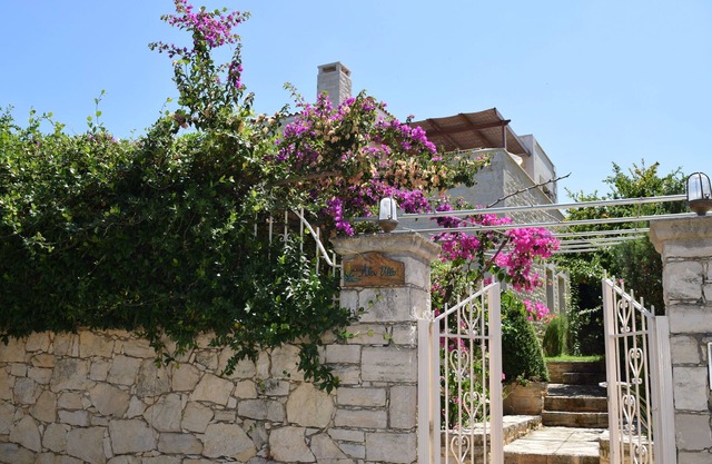 Family-sized romantic villa with private pool and sea view-ALOE villa in Prines.