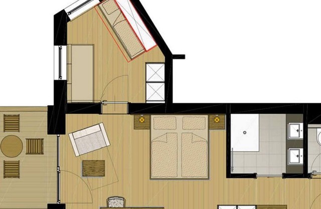 Estudio familiar "KRISTALL" Ducha superior, WC - Hotel Kristall