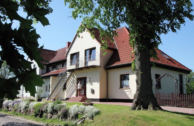 Ferienwohnung mit Terrasse en Kropelin