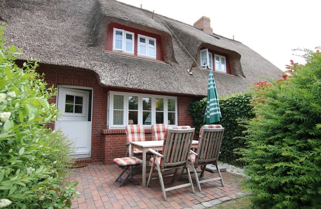 Ferienwohnung in Wrixum, mit 3- Zimmern auf 60m² im Reetdachhaus